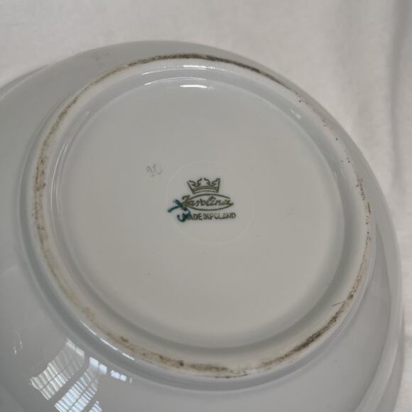 CMIELOW Poland Diana Porcelain Serving Bowl- 9in. - Picture 4 of 4